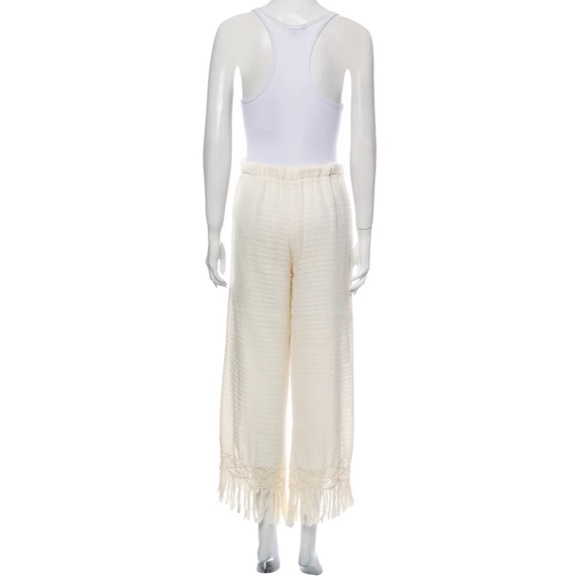 Jaline Resort Fringe Beach Pant Sz Small - Picture 3 of 11